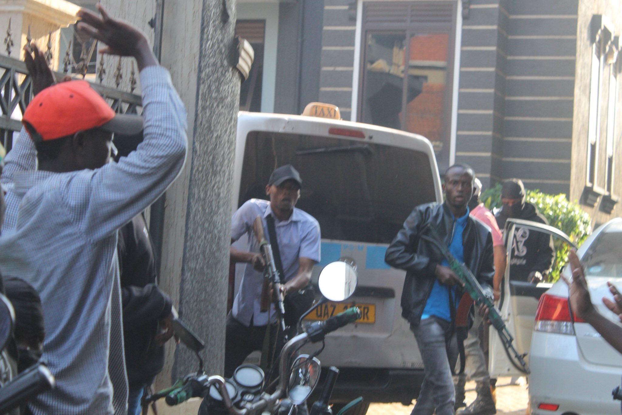 Musician King Saha, was arrested on 11 August 2026 during a security operation at his Kyanja residence while promoting his Tondeka E’Kololo Festival.