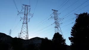 Power lines and electricity infrastructure 