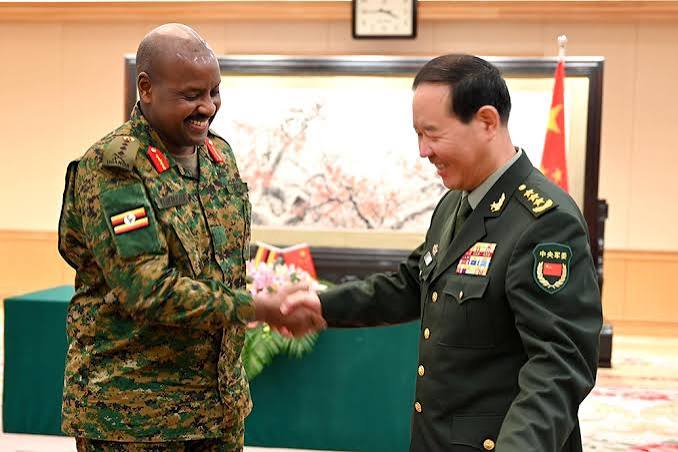 Handshake between two officials at a bilateral meeting